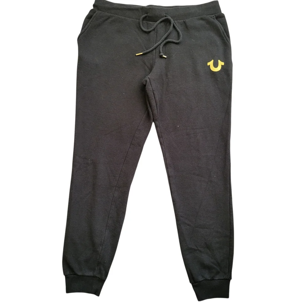 True Religion FOIL HS CWP Jogger Black Size Large Girls Waist 32